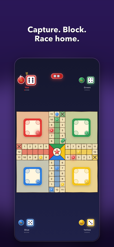 Laadhuu game board on a phone